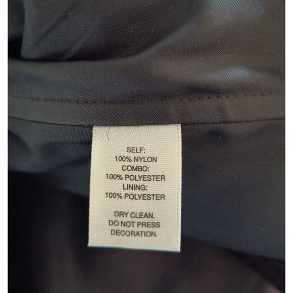 White House Black Market Dress Wmns Sz 4 Black Strapless Beaded Lace Knee Length - Picture 8 of 16